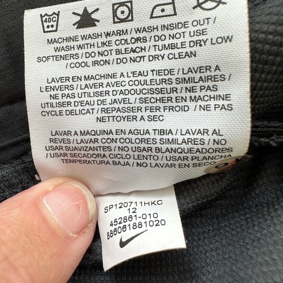 Nike Golf Tour Performance Women's Pants   Dri-Fit Dark Grey Size 12 - Picture 8 of 11